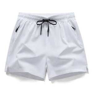 Shorts de bain et de surf unisexe personnalisés, écologiques, anti-bactériens, avec cordon de serrage, tendance 2023, haute qualité, vente chaude - Product Image 4