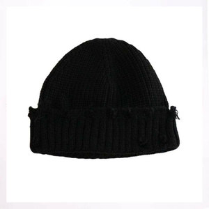 Unisex 100% <b>Wool</b> LED <b>Beanie</b> <b>Hat</b> with USB Rechargeable Headlamp Adjustable for Men & Women Outdoor Use - Product Image 4