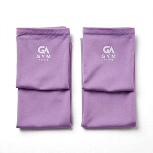 ปลอกแขนกันแดดผู้ชาย GYM ACTIVE แขนยาว สีม่วงล้วน โพลีเอสเตอร์ UPF50+ ระบายอากาศได้ดี น้ำหนักเบา กระชับกล้ามเนื้อ - Product Image 3