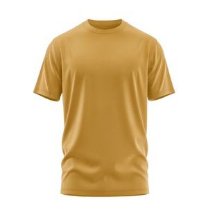 T-shirt décontracté pour homme en jersey, 100% coton, col rond, manches courtes, séchage rapide et respirant, logo personnalisé, prix de gros - Product Image 2