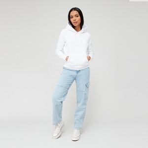 Venta al por mayor personalizado señoras invierno otoño moda manga larga algodón mujeres Sudadera con capucha a granel espacios en blanco 100 pulóver Sudadera con capucha cuello - Product Image 4