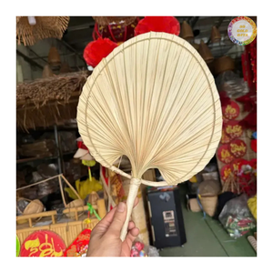 Éventail en feuille de palmier, décoration du Nouvel An du Chat, tissé à la main, suspension murale vietnamienne pour restaurant, maison, fête, vente en gros 99GD - Product Image 3