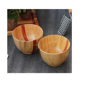 Bols de haute qualité les plus vendus servant de la vaisselle décor bols de service en bois fin réutilisables pour la vaisselle de célébration du nouvel an - Product Image 2