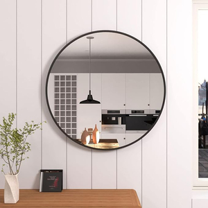 Indian Handmade Modern Decorative Wall/Tabletop <b>Mirror</b> Gold Finished Clear Glass Aluminium Border Custom Size Home Use - Product Image 6