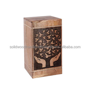 Urne funéraire en bois pour cendres humaines, urnes de crémation pour hommes et femmes, urnes de haute qualité - Product Image 3