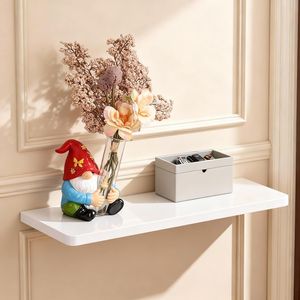 Statua Unica e Carina di Gnomo in Resina per Decorazioni Esterne, Ornamento da Giardino per Patio, Prato, Veranda, Vaso in Resina da Parete - Product Image 1