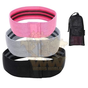 Wears World Hip Booty Bands : Ensemble de bandes de résistance pour l'exercice en salle de sport, fitness, yoga et entraînement, avec boucles antidérapantes, résistance moyenne - Product Image 1