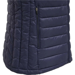 Chaleco acolchado grueso de color liso para mujer, ligero, sin mangas, con cremallera, para deportes, juvenil y adulto, tipo gilet, chaleco acolchado. - Product Image 4