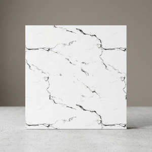 400x400mm Black High Glossy Best Quality Cheap Price Polished Porcelain Tiles For Living Room 40x40cm Non Slipped Bathroom Tiles - Product Image 4
