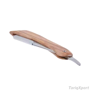 Customized Professional Quality Stainless Steel <b>Single</b> <b>Blade</b> Body Shaving <b>Razor</b> Wood Handle Custom Logo Non-Disposable - Product Image 4