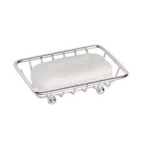 Oval Metal Soap Stand Classic Design Easy To Clean <b>Bathroom</b> <b>Accessory</b> Gold Finish Soap Dish And Holder - Product Image 6
