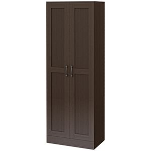 Mobiletto Moderno in Rovere per Caffè e Dispensa, Armadio da Cucina con Ripiani Regolabili e Pannello in Compensato - Product Image 1