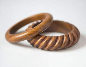 Ensemble de 2 bracelets en cuivre les plus vendus, fabriqués en Inde, 100% cuivre, design Art Déco, look moderne et luxueux pour femme, homme, mariage - Product Image 5