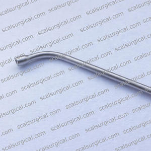 Tubo de succión para senos maxilares de acero inoxidable de grado alemán, cánula de succión para senos ORL para cirugía plástica oral - Product Image 2