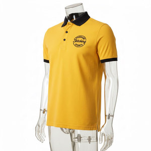 Chemises de travail pour hommes, logo personnalisé de haute qualité, respirantes, décontractées, uniformes d'entreprise, séchage rapide, coton, sport, golf - Product Image 2