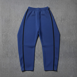 Custom Blank High Quality Baggy Straight Leg Acid Washed Polyester/Cotton Fleece Sport Casual Elastic Waist Heavyweight <b>Jogger</b> - Product Image 4