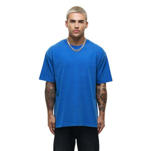 T-shirt vintage surdimensionné délavé à l'acide pour homme, grande taille, unisexe, en jersey respirant, anti-rétrécissement, séchage rapide, style hip-hop avec OEM - Product Image 1