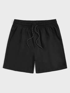 Top Quality Mens High Street Style Breathable Nylon <b>Windbreaker</b> Shorts Solid Waterproof Multi Color <b>Beach</b> Shorts Lightweight - Product Image 2