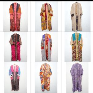 Venta al por Mayor y Fabricación de Kimonos de Seda a Bajo Precio, Ropa de Dormir, Regalo para el Día de la Madre, Batas para Damas de Honor, Kimono de Seda de Talla Única - Product Image 1