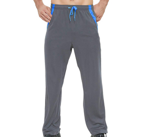 Custom Men's Trousers Men's Pants Streetwear Loose Breathable <b>Joggers</b> Gym Running Sweat <b>Stacks</b> Pant Cotton Wide Leg Fit Pant - Product Image 4