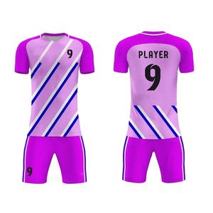 Ropa de entrenamiento de fútbol Camiseta de fútbol personalizada Conjunto completo Cuello en V Media manga Transpirable Secado rápido Transferencia de calor Impreso Fútbol - Product Image 5