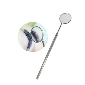 Compact Reflective Beauty Accessory With Smooth Finish Ergonomic Design And Portable Construction Eyelash <b>Mirror</b> - Product Image 6