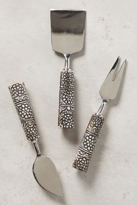 Juego de Cuchillos para Queso Dorados de 4 Piezas, Hoja de Cobre, Mango de Metal, Duraderos, Solo Lavar a Mano, Utensilios para Queso - Product Image 6