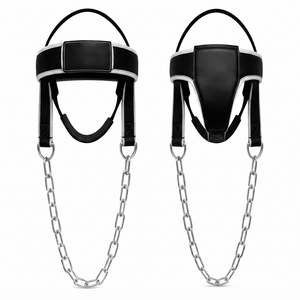 Équipement de fitness en gros OEM : Harnais de tête réglable pour entraînement du cou, idéal pour la musculation à domicile et le bodybuilding – Haute Qualité - Product Image 4