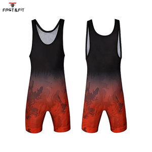 Wrestling <b>Singlets</b> <b>Mens</b> Compression Wrestling Uniform Suit - Product Image 1