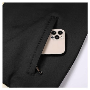 Men Tracksuits 2-Piece Outfits Solid Long Sleeve Full-Zip Sports Set Stand Collar <b>Jacket</b> Pants <b>Running</b> Sweatsuit Casual - Product Image 4