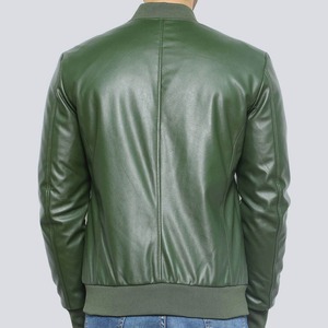Veste en cuir véritable pour homme, sur mesure, étiquette privée, veste de moto en cuir véritable personnalisée pour hommes - Product Image 2