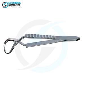 Pinza Manual para Toallas Jones, Instrumento Quirúrgico Profesional de Acero Inoxidable, Certificación CE Clase II, Segura y Firme para Cirugía General - Product Image 3