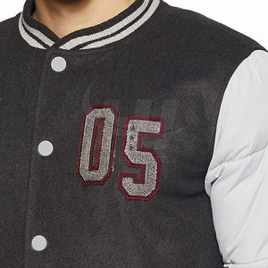 Best Price <b>Letterman</b> <b>Jackets</b> For Men High Quality Cotton Wool Long Sleeves <b>Letterman</b> <b>Jacket</b> For Men - Product Image 6