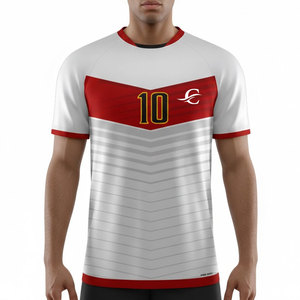 เสื้อฟุตบอลน้ำหนักเบา ระบายอากาศได้ดี ปี 2026 สำหรับทีม แขนสั้น โพลีเอสเตอร์ 100% ปรับแต่งชื่อทีมได้ - Product Image 1