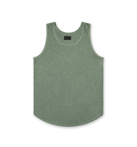 Débardeur de sport unisexe en coton blanc de haute qualité, à col en V évidé, idéal pour l'été, personnalisable - Product Image 1