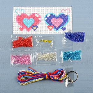 Llavero Rectangular de Cebra y Cocodrilo con Bordado de Cuentas Multicolor, Estilo Boho, Colgante para Bolso, Regalo para Ella - Product Image 6