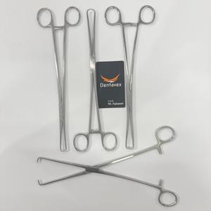 Top Selling Stainless Steel Pozzi Forceps & Tenaculum-Reusable General Surgical Instrument Set Machinery Powered Dentavex - Product Image 1