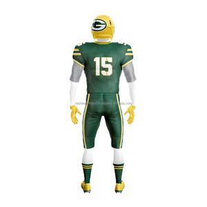 Fashion American Football Uniform 2025 New Style Sublimation Printing Team Set Factory Direct Custom Logo Designs - Product Image 6