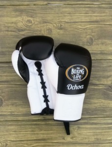 Guantes de Boxeo Profesionales Hechos a Mano Estilo NBNL, Acolchado de Espuma Multicapa, Guantes de Boxeo de Cuero Genuino, Fabricante OEM - Product Image 2