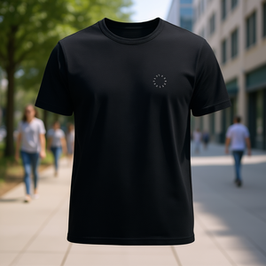 เสื้อยืดผู้ชายแบบถักสั่งทำขายส่ง 180GSM ผ้าฝ้ายแท้ เป็นมิตรกับสิ่งแวดล้อม ระบายอากาศได้ดี สวมใส่สบาย แขนสั้น พิมพ์ลาย - Product Image 5