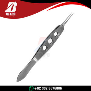 Pinzas Oftálmicas Castroviejo para Suturas de Precisión, Instrumento Quirúrgico de Acero Inoxidable Reutilizable, Herramienta de Microcirugía - Product Image 3