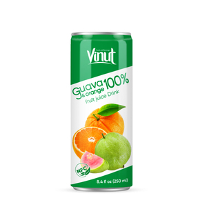 250ml Bebida de jugo de guayaba y naranja 100% - Product Image 1