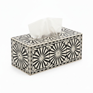 AZ ENTERPRISES Meena – Boîte à mouchoirs et boîte de rangement décorative en bois MDF, imprimée, classique, écologique et durable - Product Image 4