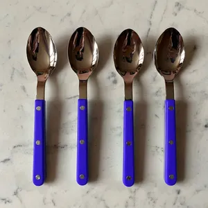 ชุดช้อนสแตนเลสคุณภาพสูง 18/10 ด้ามจับสแตนเลส MOQ 50 ชิ้น สไตล์อเมริกัน ยี่ห้อ Star Crafts India สำหรับงานแต่งงาน - Product Image 3