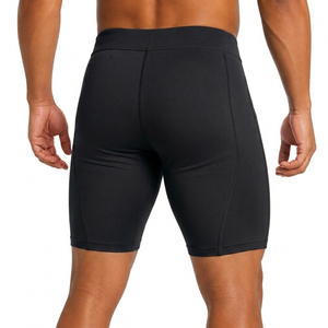 Vêtements de sport athlétiques pour hommes, shorts de compression, shorts de sport noirs pour la course à pied, shorts de fitness pour hommes - Product Image 1