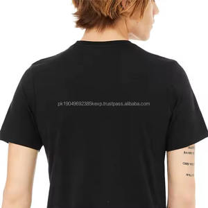 เสื้อยืดผู้ชายทรงปกติ สไตล์ฮิปฮอป ผ้าคอตตอนถักเนื้อหนัก 400 กรัม สำหรับฤดูร้อน แบบดิจิตอล ไหล่ตก  ไม่มีลาย  สามารถสั่งทำได้ - Product Image 6