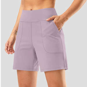Shorts décontractés pour femmes, design personnalisé, style urbain tendance, shorts cargo en coton confortables, service OEM - Product Image 2