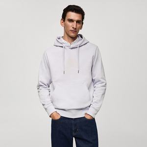 Sweats à capuche avec logo personnalisé pour hommes Service ODM en coton mélangé léger de haute qualité 80% coton 20% polyester pour l'hiver - Product Image 1