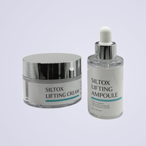 ชุดผลิตภัณฑ์ดูแลผิวหน้าเกาหลี K-Beauty Frozen Lab Siltox Lifting Solution Ampoule 30 มล. ครีม 30 มล. ผลิตในเกาหลี - Product Image 1