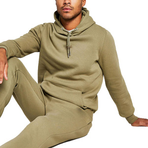 Ensemble de survêtement streetwear élégant pour hommes, en molleton respirant, coupe oversize, deux pièces, vente en gros - Product Image 6